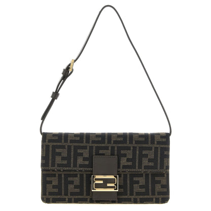Fendi Brown Polyester Cardholder
