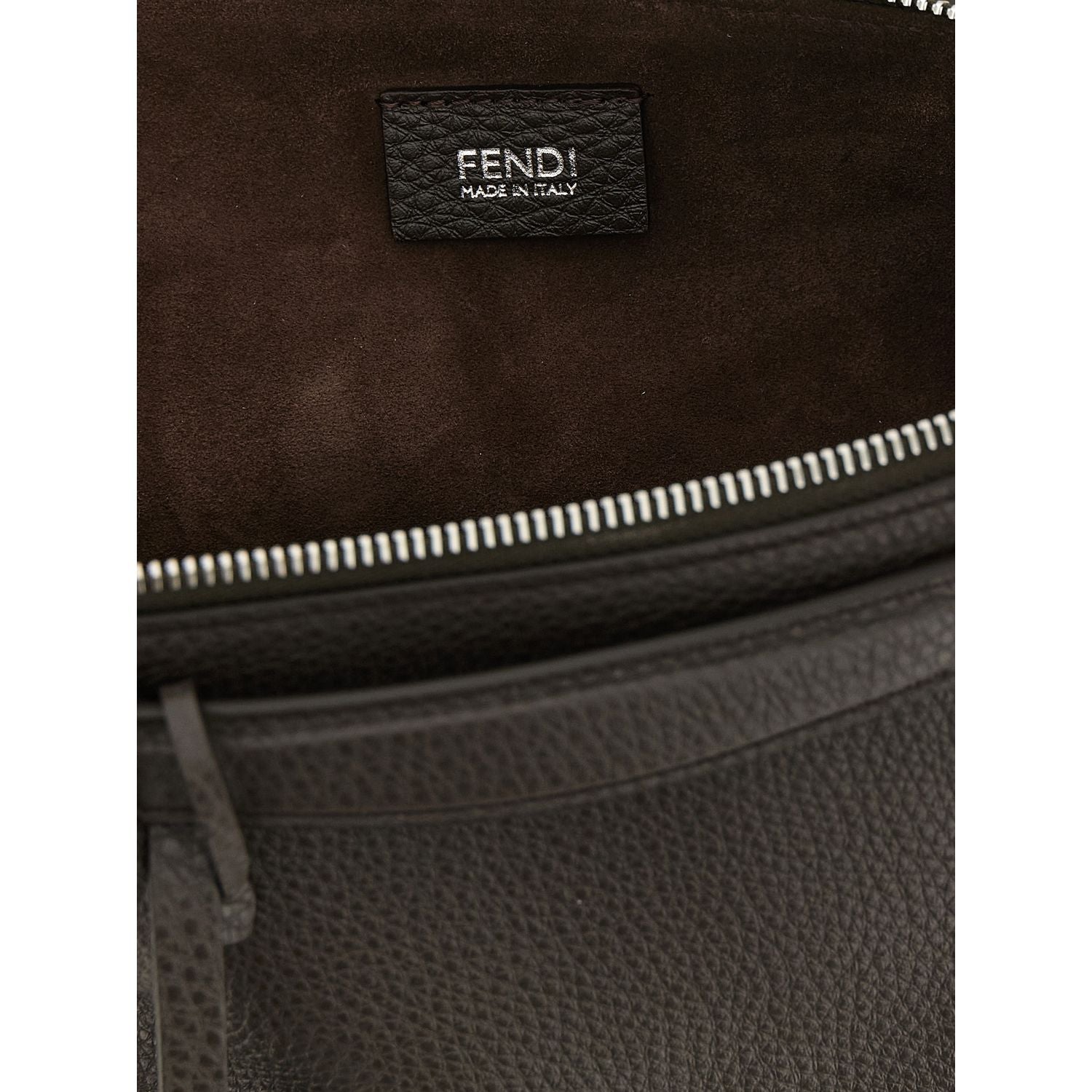 Fendi Brown Calfskin Handbag