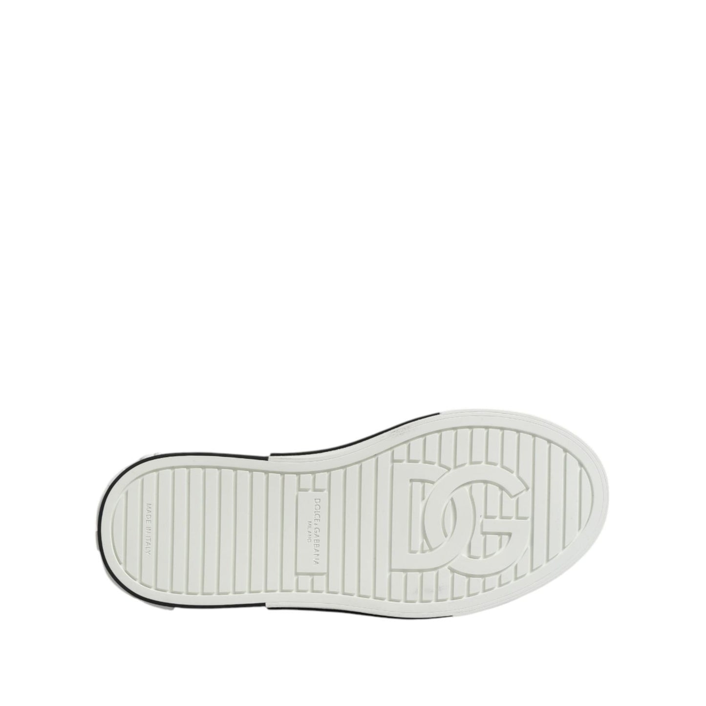 Dolce & Gabbana White Perforated Custom 2.Zero Sneakers Shoes