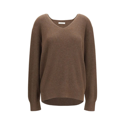The Row Brown Cotton Sweatshirt