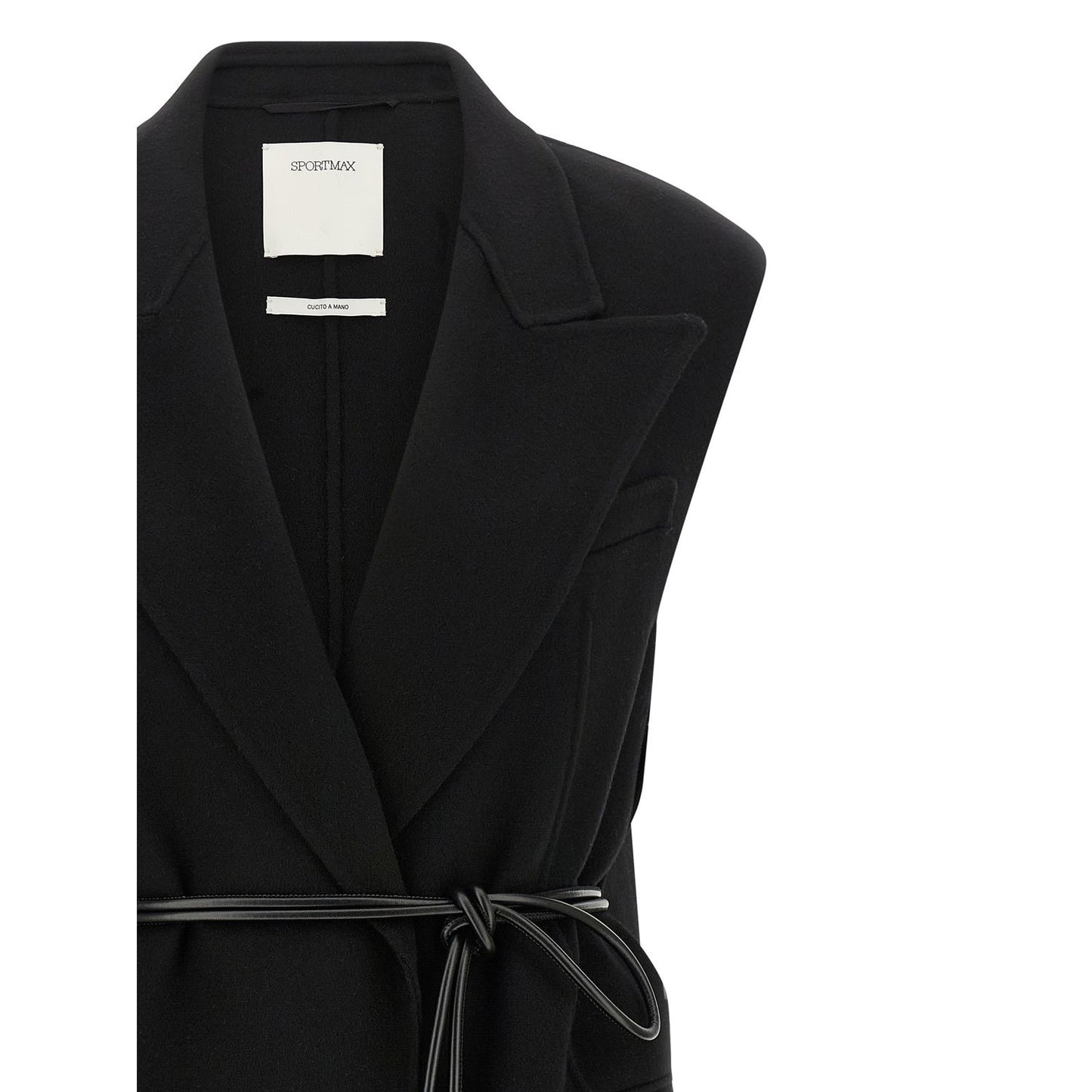 Sportmax Black Wool Blazer