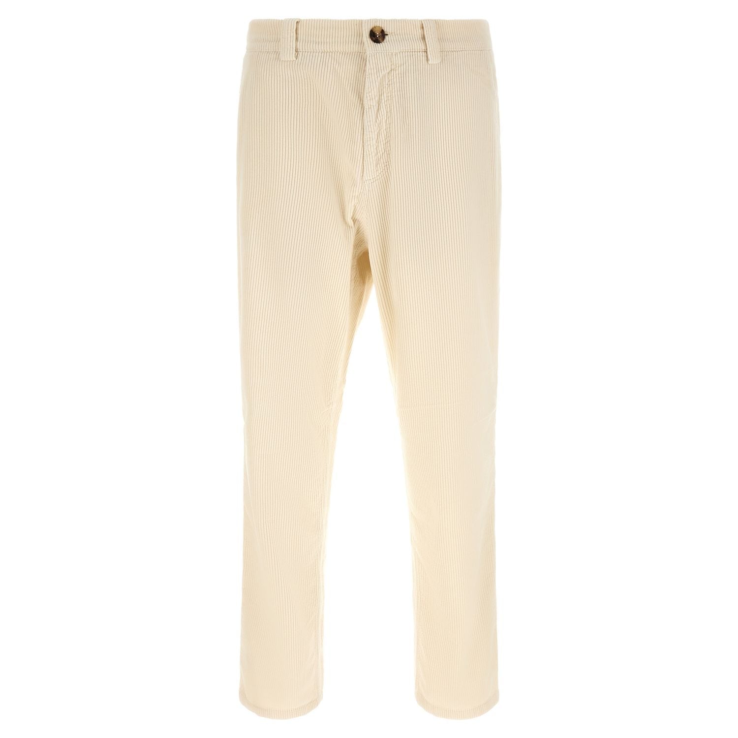Brunello Cucinelli Beige Cotton Casual Pants