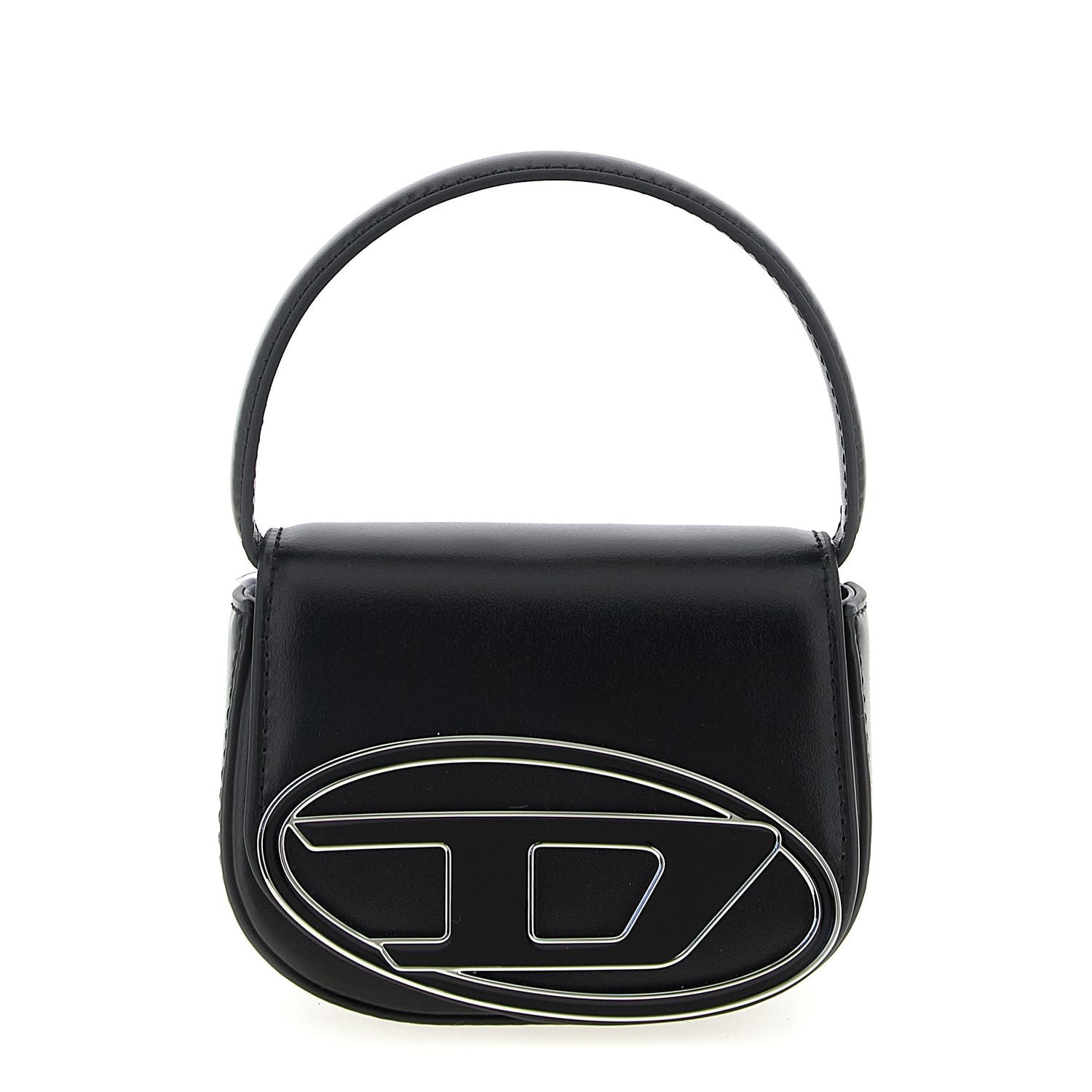 Diesel Black Cowhide Handbag