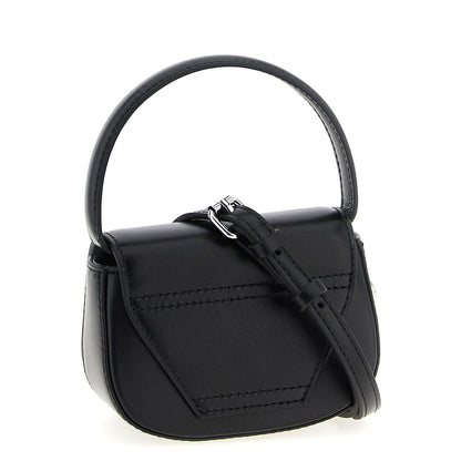 Diesel Black Cowhide Handbag