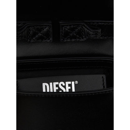 Diesel Black Cowhide Handbag