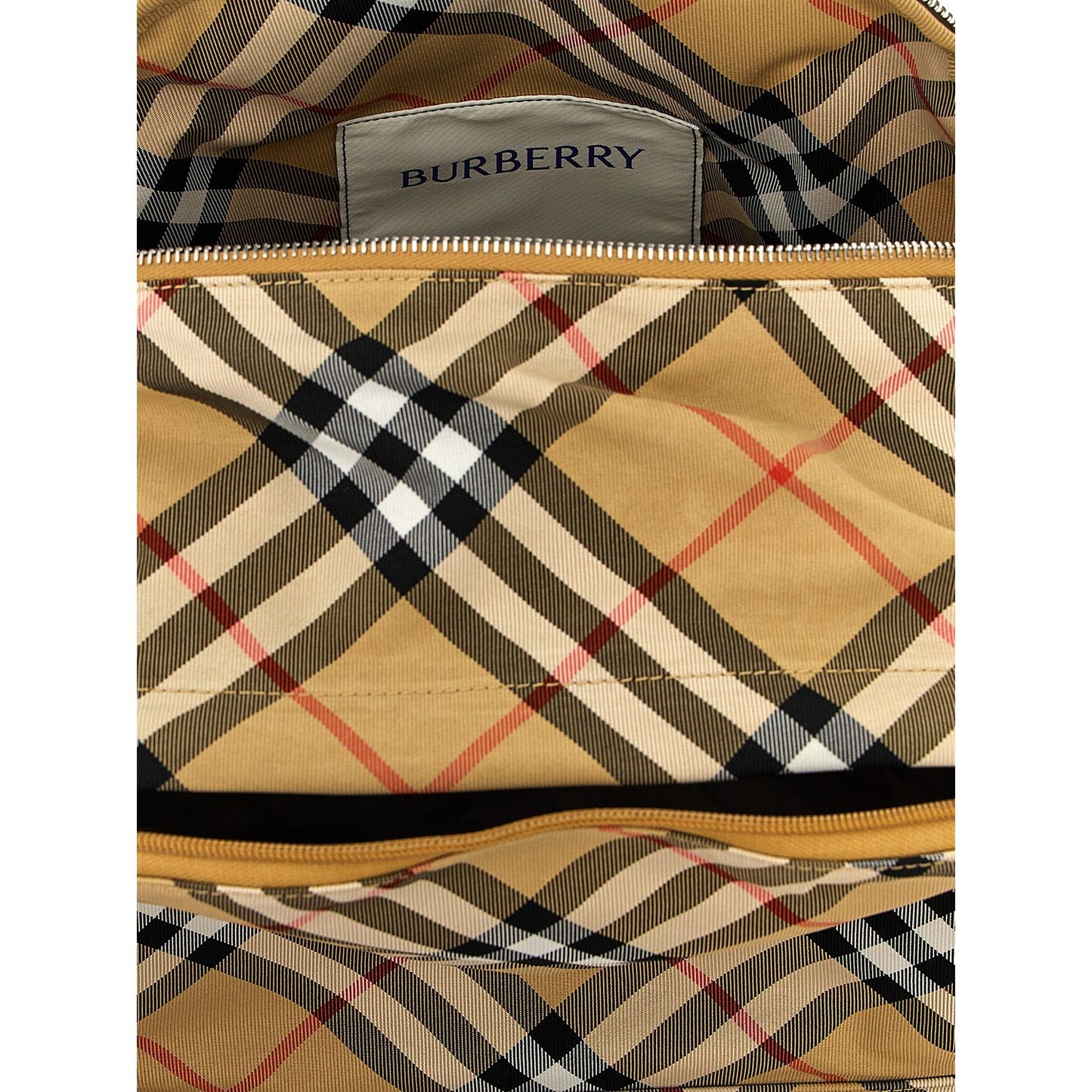 Burberry Beige Polyester Backpack
