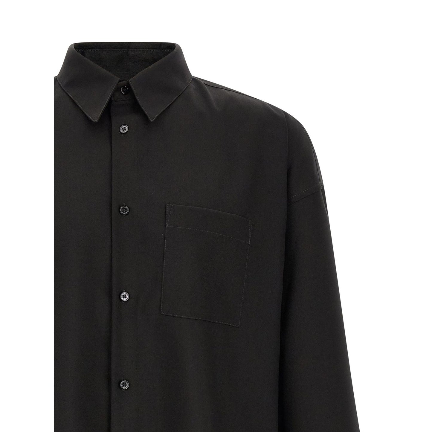 Marni Black Virgin Wool Blouse