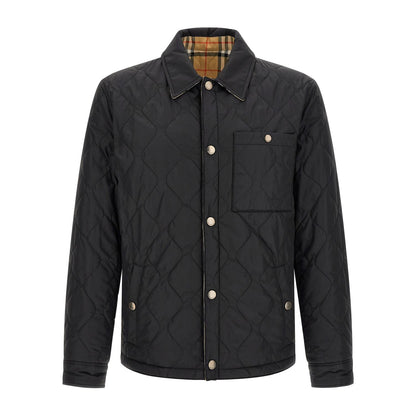 Burberry Black Polyamide Full-Length Jacket