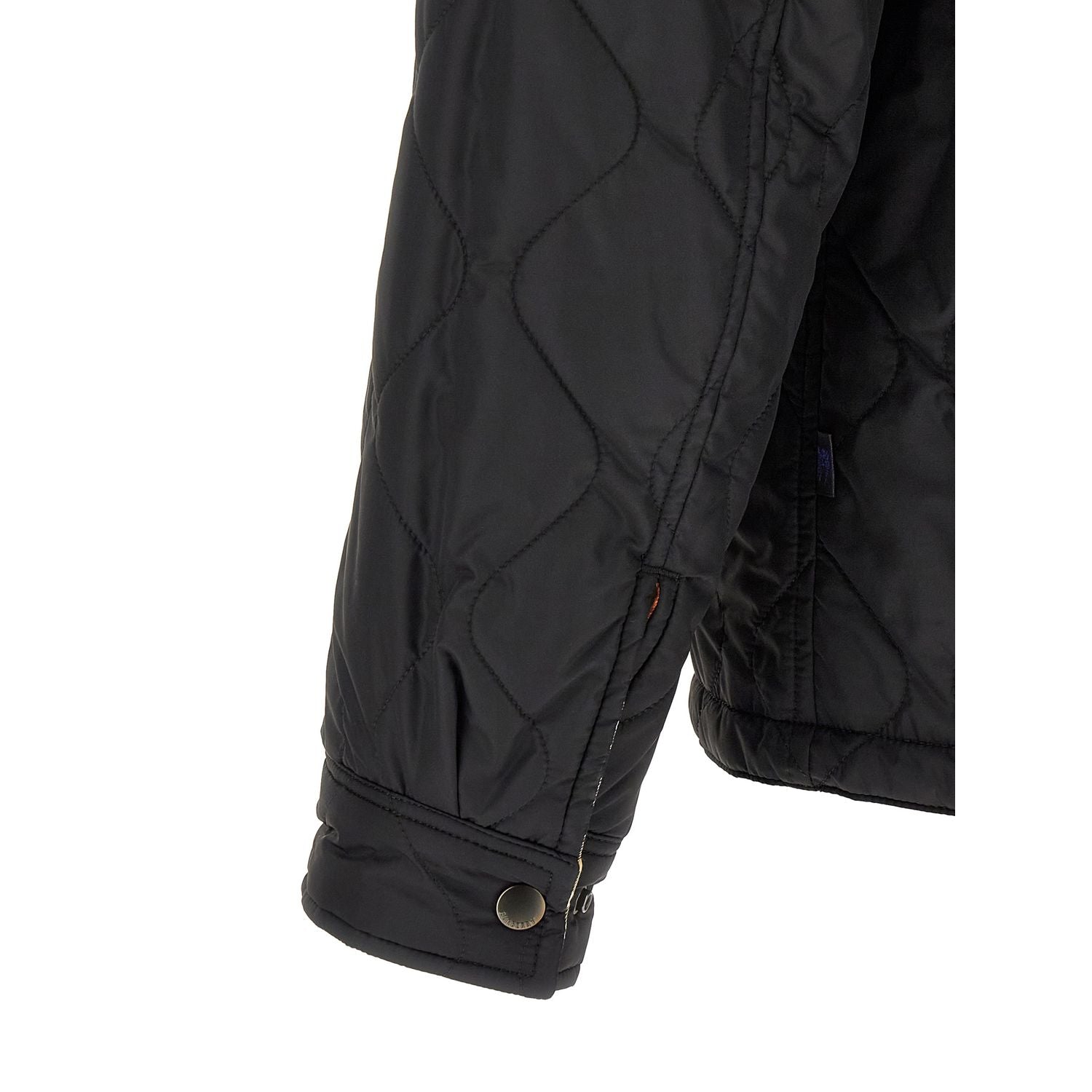 Burberry Black Polyamide Full-Length Jacket