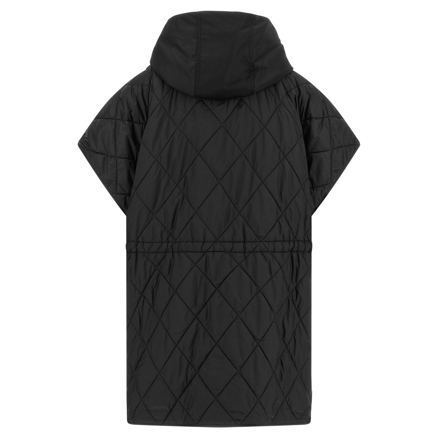 Max Mara Black Polyamide Sleeveless Jacket