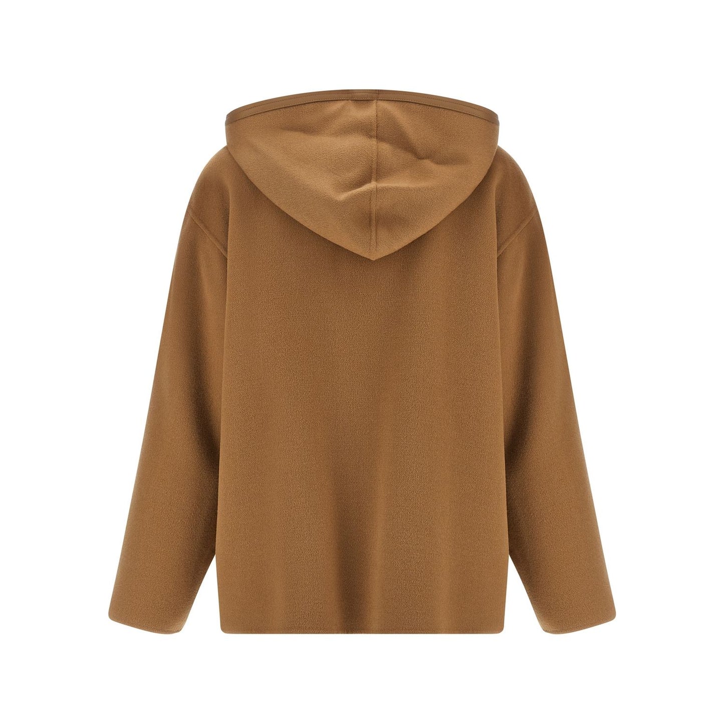 Max Mara Beige Virgin Wool Coat