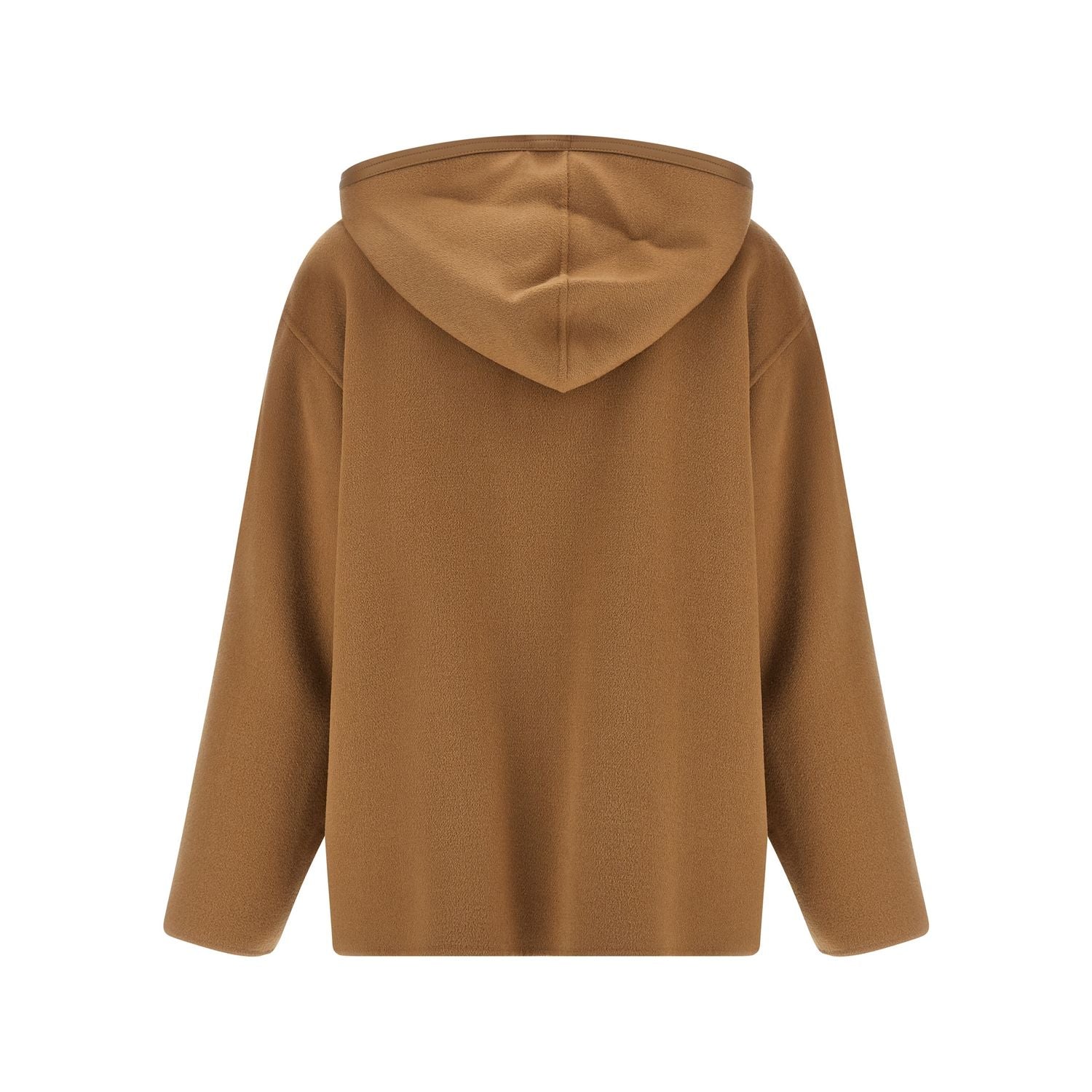 Max Mara Beige Virgin Wool Coat