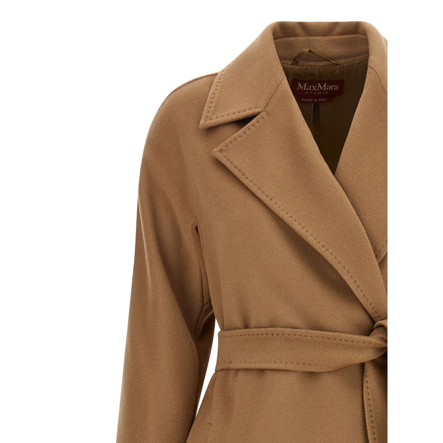Max Mara Beige Wool Coat