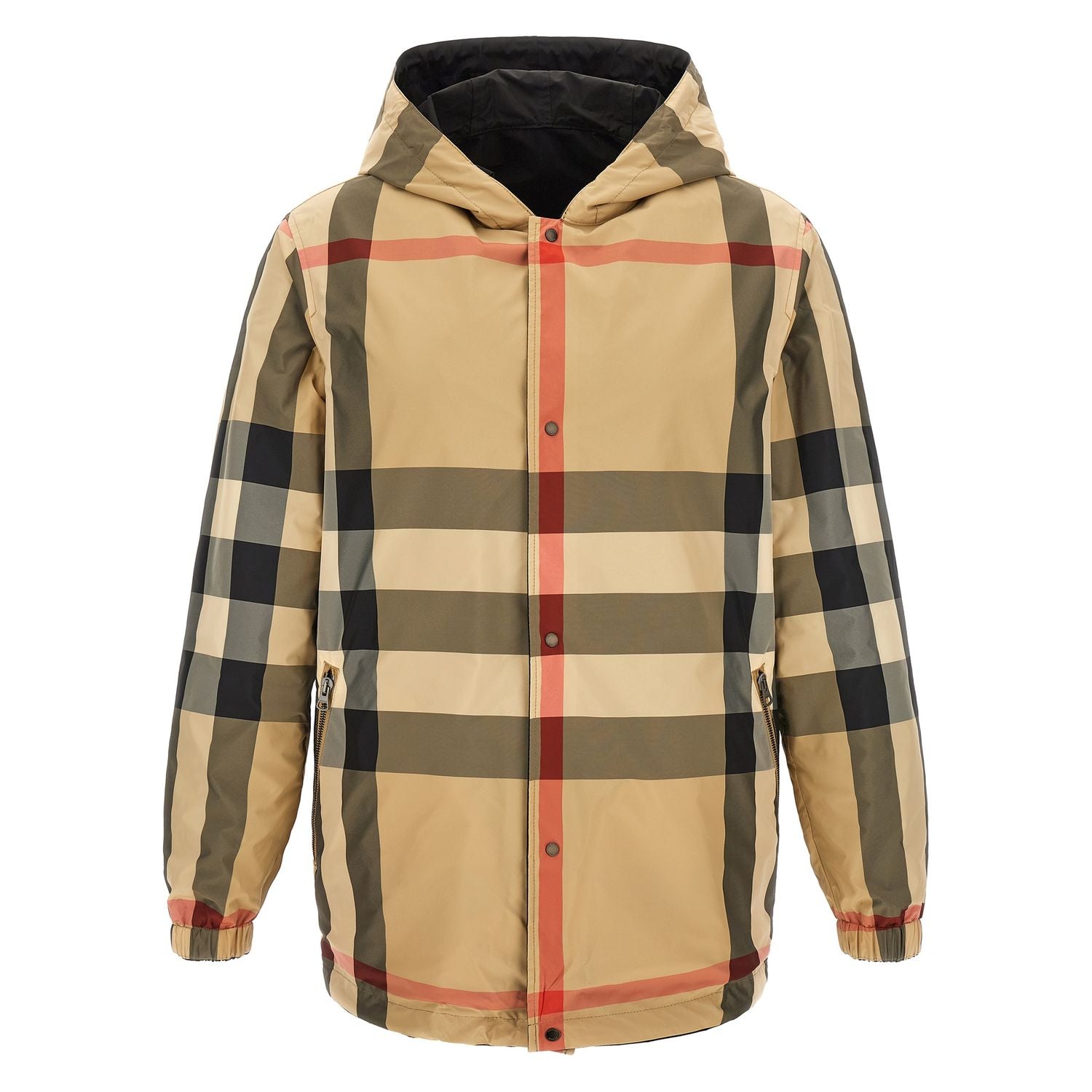Burberry Black Polyester Coat