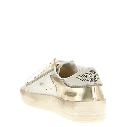 Golden Goose Multicolor Leather Low Top Sneakers