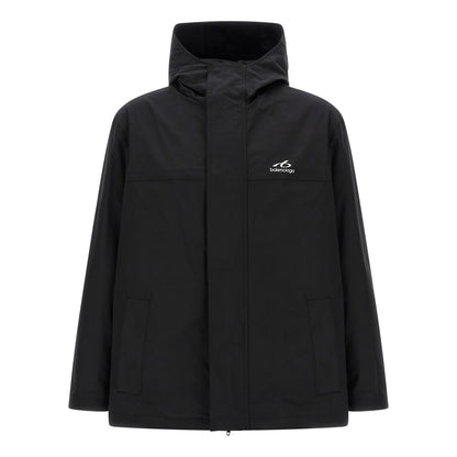 Balenciaga Black Polyester Parka
