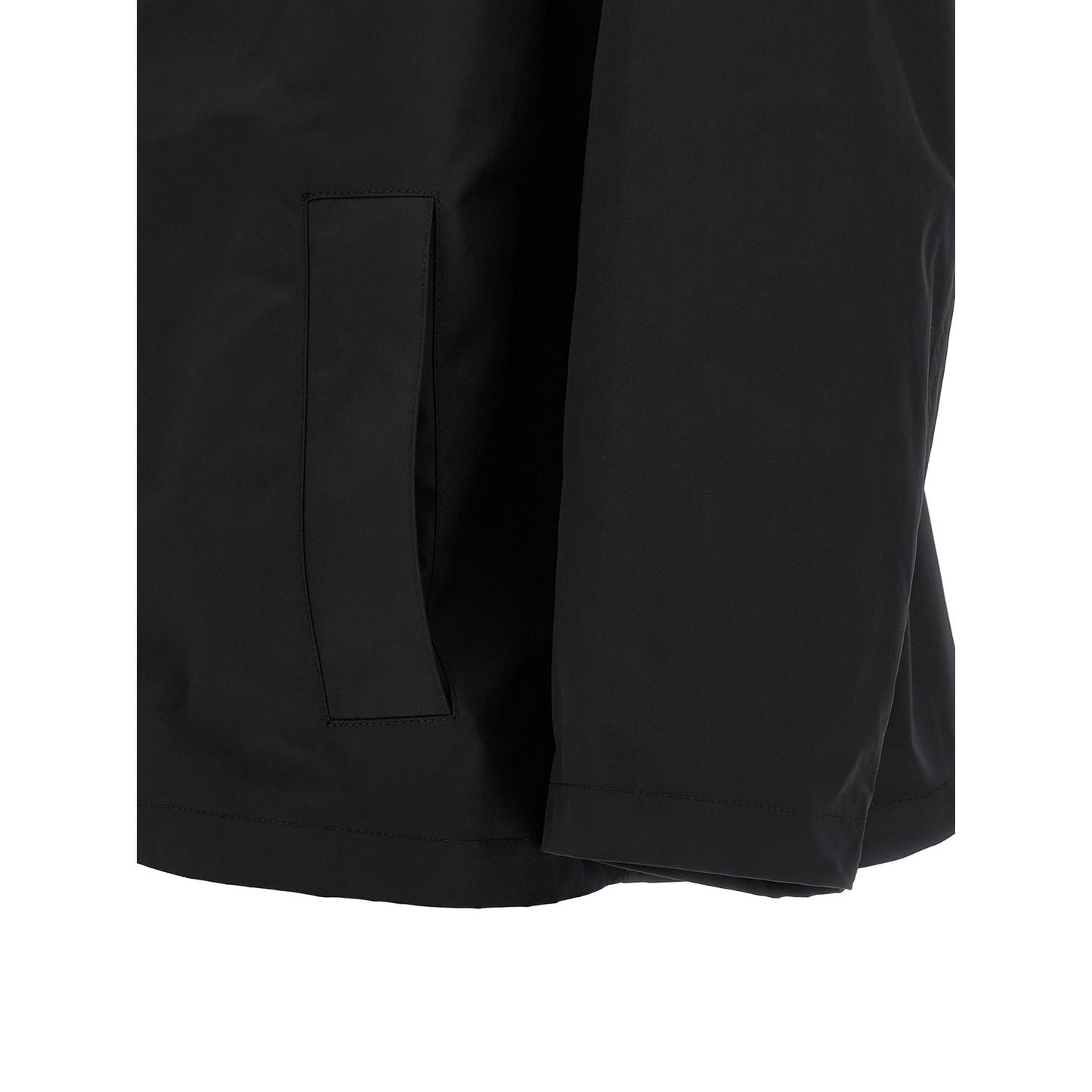 Balenciaga Black Polyester Parka