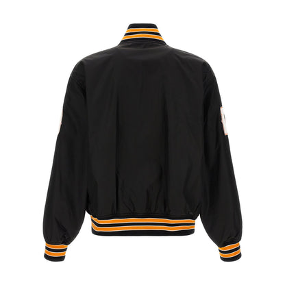 Balenciaga Black Polyamide Bomber