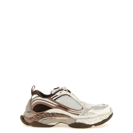 Balenciaga White Polyethylene Athletic Sneakers