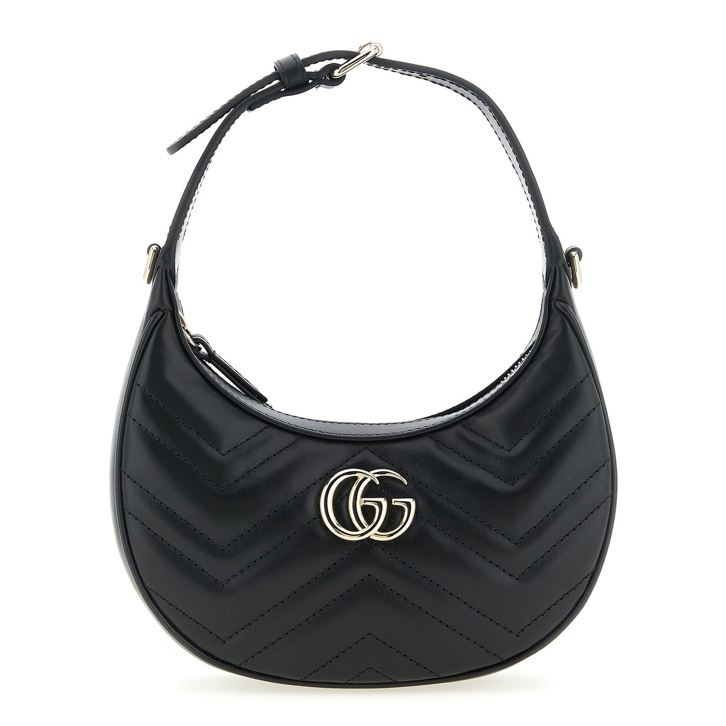 Gucci Black Calfskin Shoulder Bag