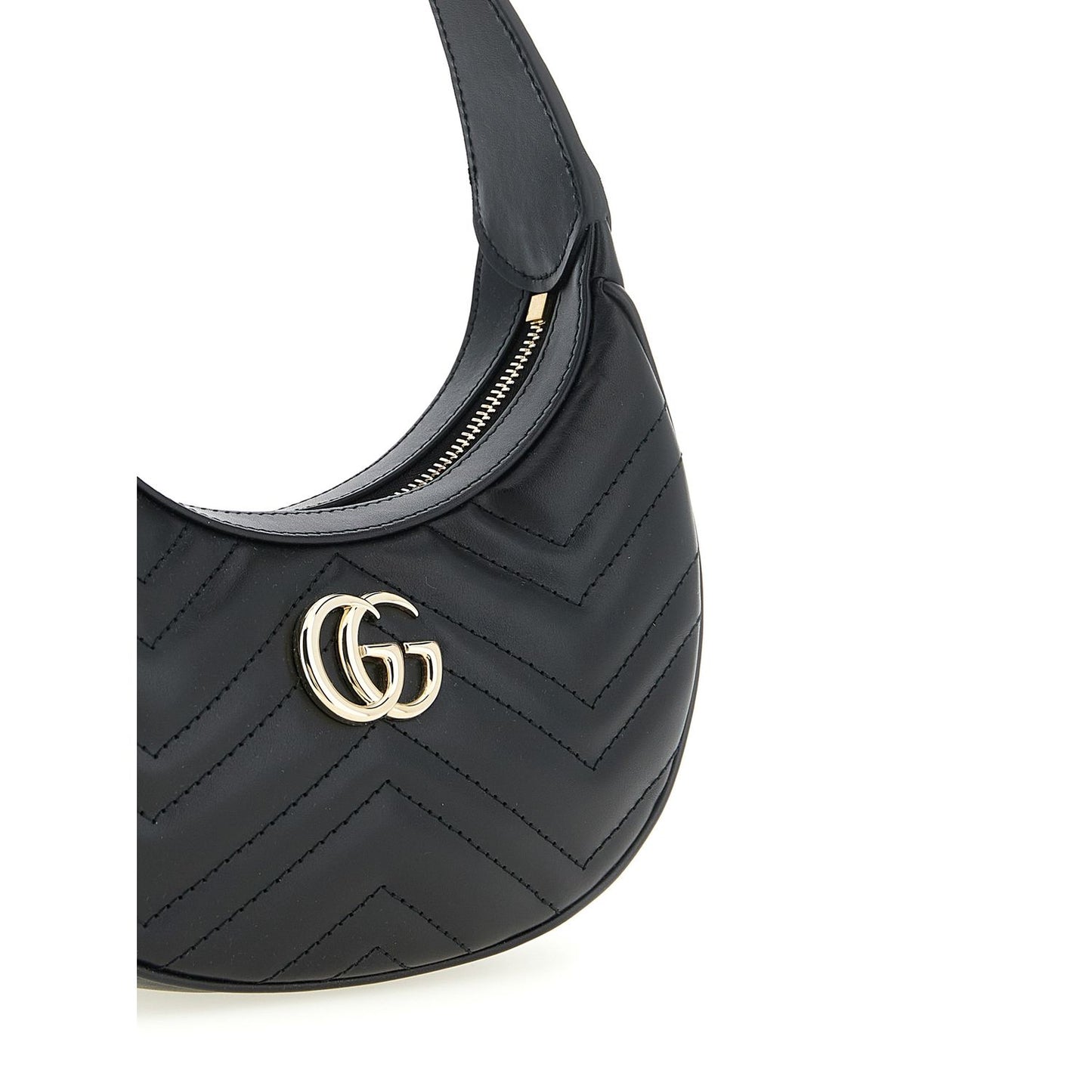 Gucci Black Calfskin Shoulder Bag