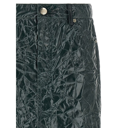 Marni Bicolor Polyester Midi Skirt