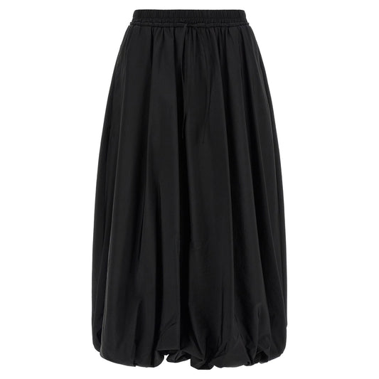 Max Mara Black Polyamide Mini Skirt