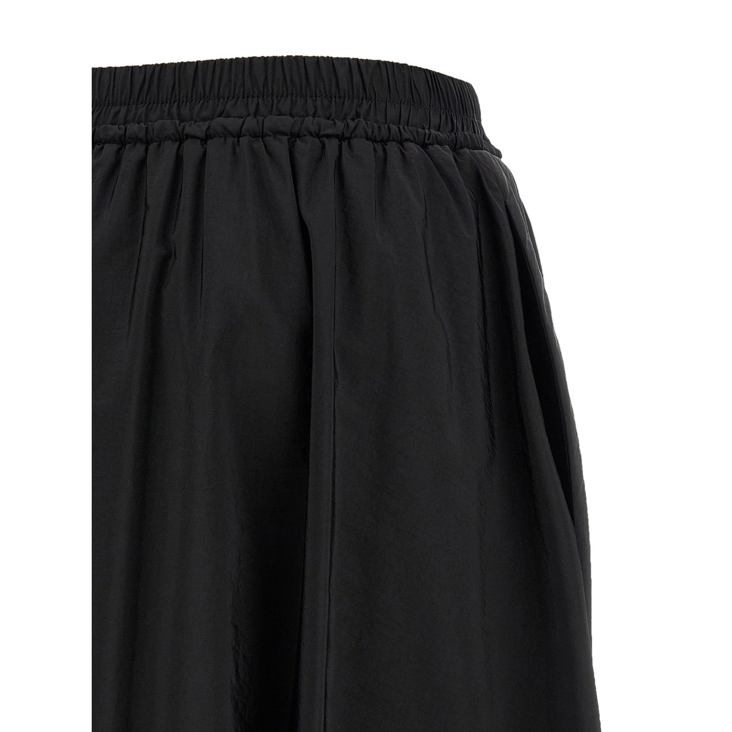 Max Mara Black Polyamide Mini Skirt