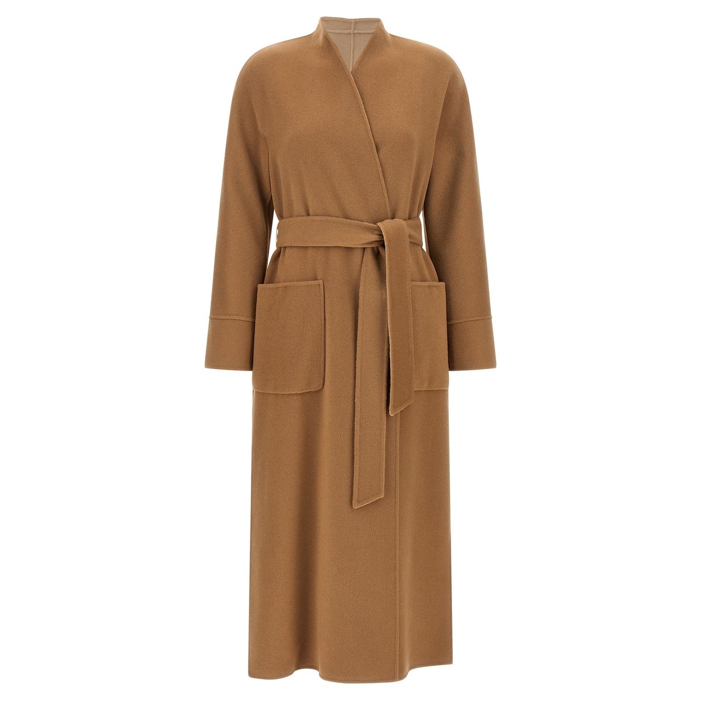 Max Mara Beige Wool Coat