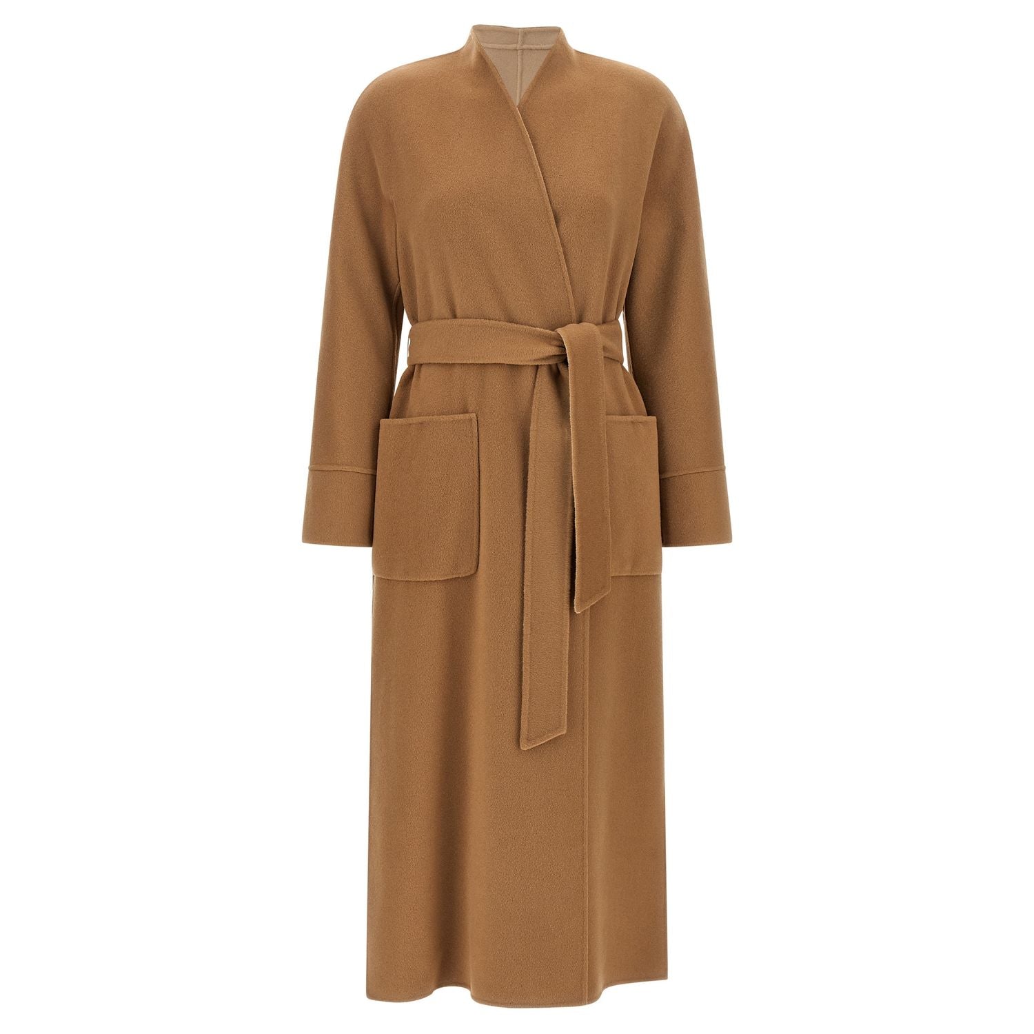 Max Mara Beige Wool Coat