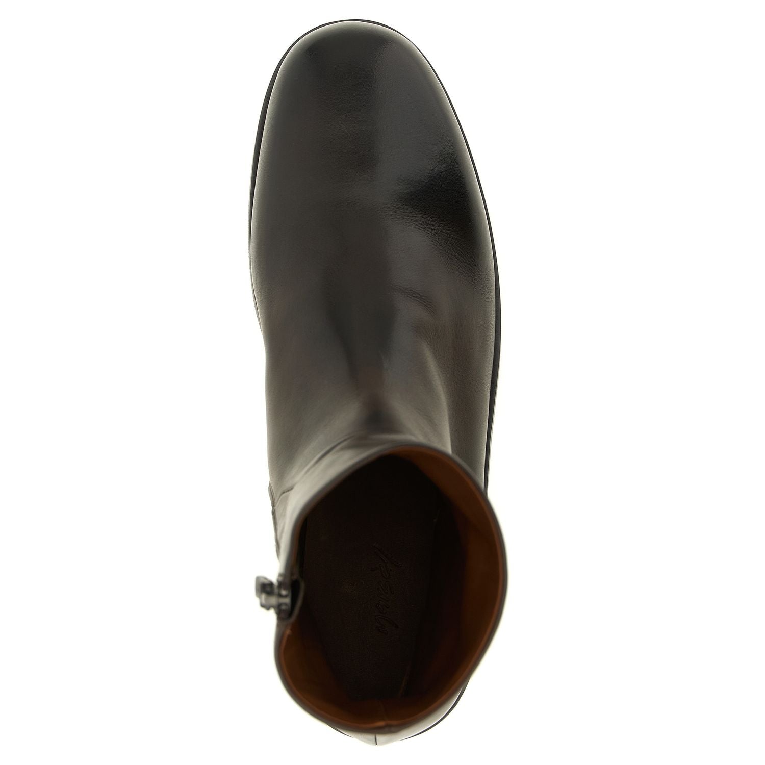 Marsell Brown Calfskin Ankle Boots