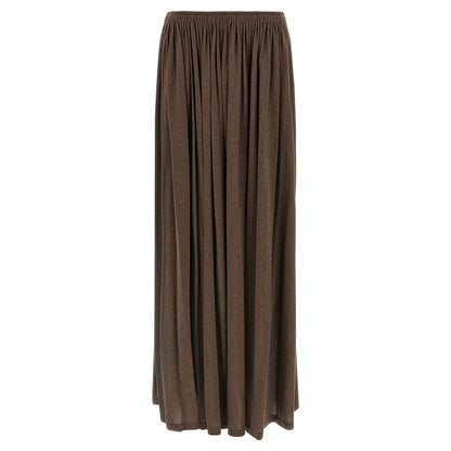 Max Mara Brown Lyocell Mini Skirt