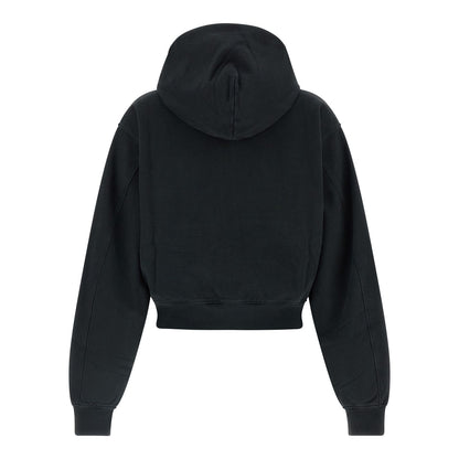 Alexander Wang Black Cotton Sweatshirt