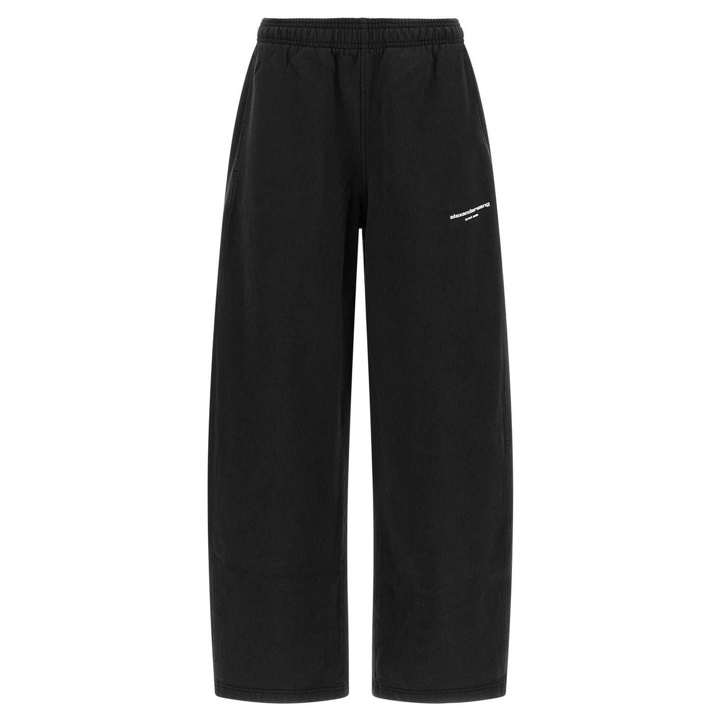 Alexander Wang Black Cotton Athletic Pants