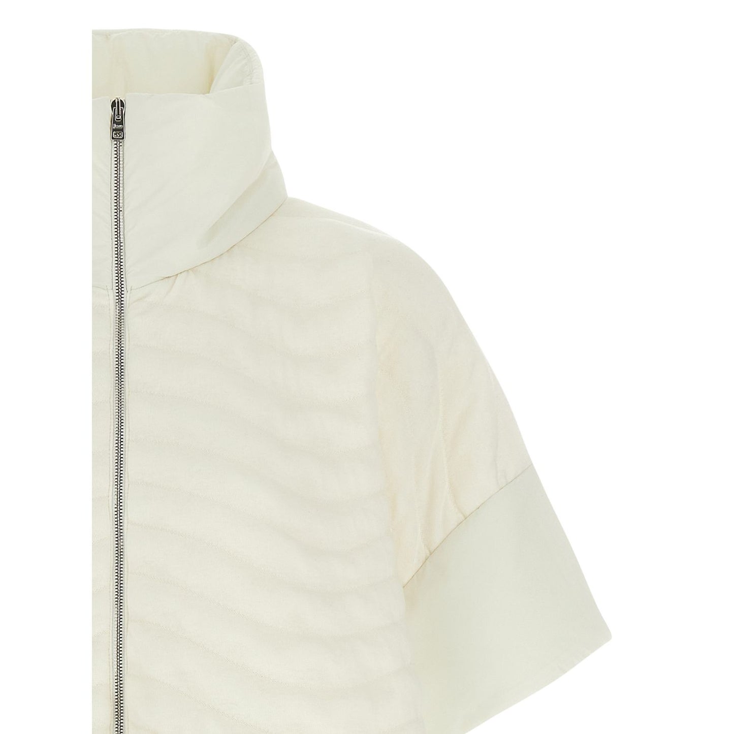 Herno White Polyester Coat
