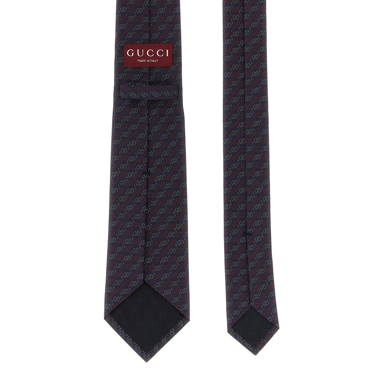 Gucci Blue Silk Tie