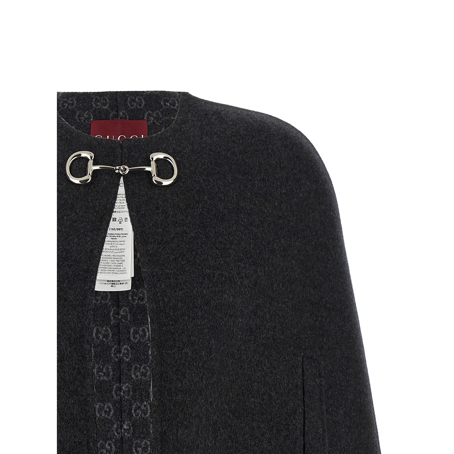 Gucci Gray Wool Coat
