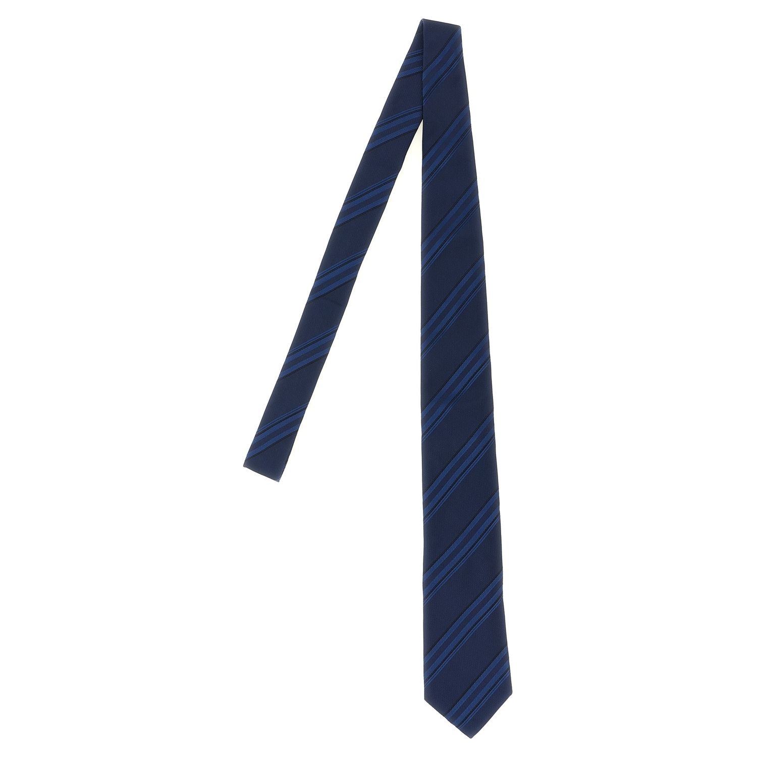 Brunello Cucinelli Blue Silk Tie