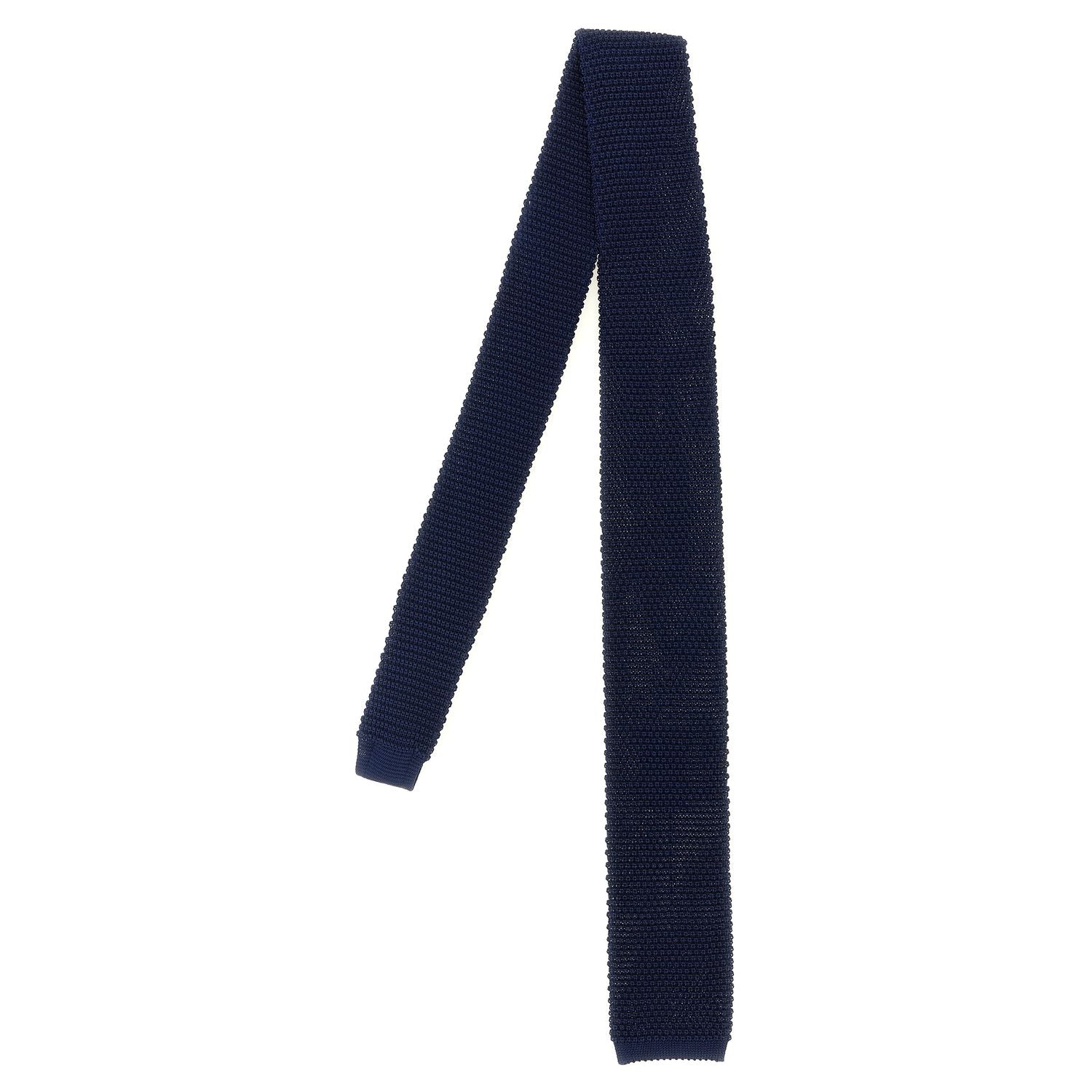 Brunello Cucinelli Blue Silk Tie
