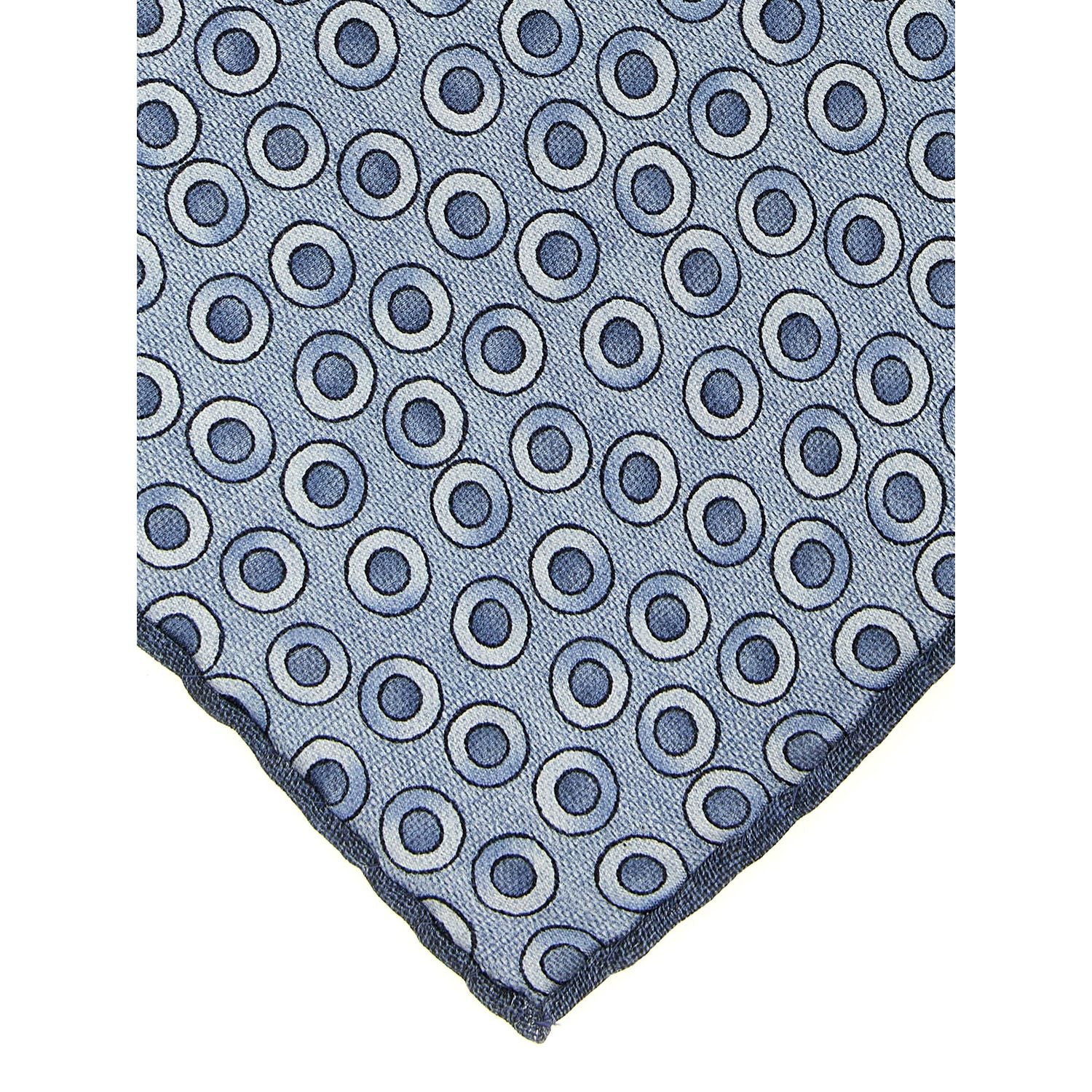 Brunello Cucinelli Blue Silk Pocket Square