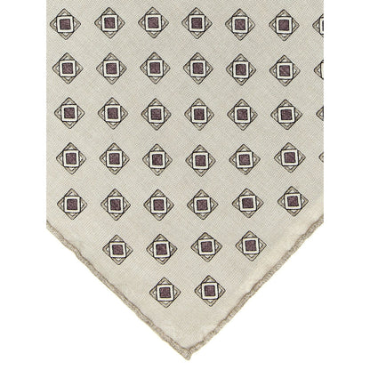 Brunello Cucinelli Multicolor Silk Pocket Square
