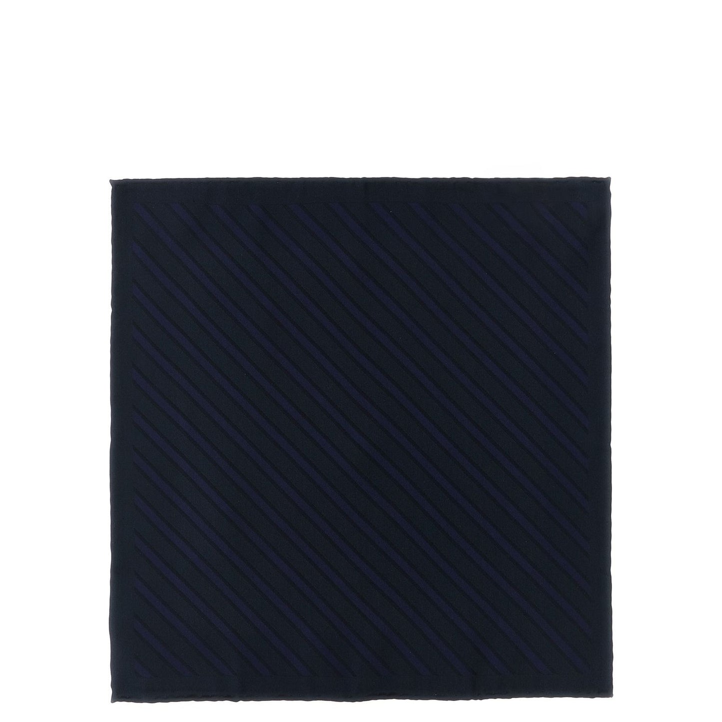 Brunello Cucinelli Blue Silk Pocket Square
