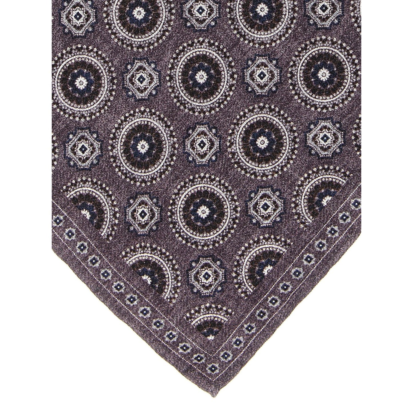 Brunello Cucinelli Multicolor Silk Pocket Square