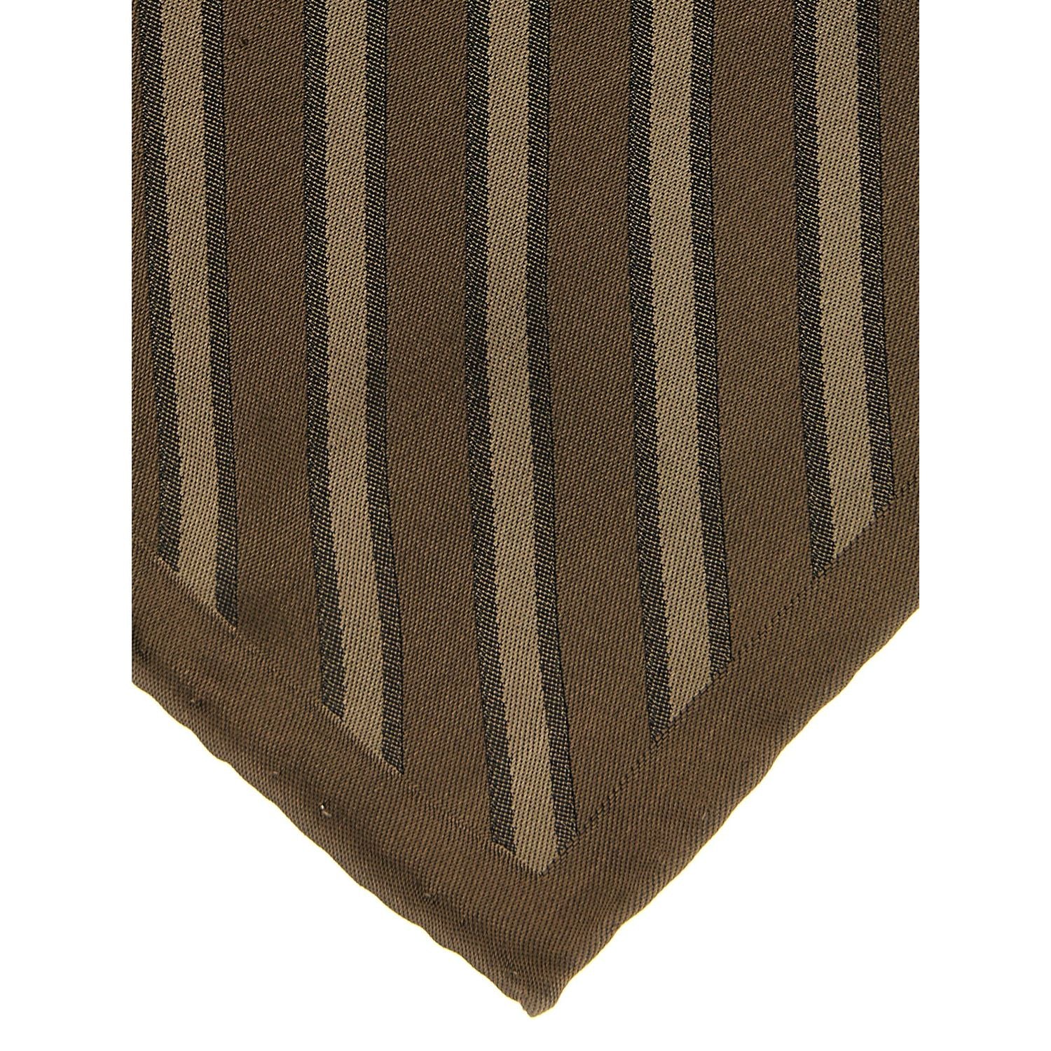 Brunello Cucinelli Brown Silk Foulard