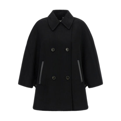 Max Mara Black Cashmere Coat
