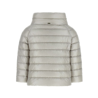 Herno Gray Polyamide Coat