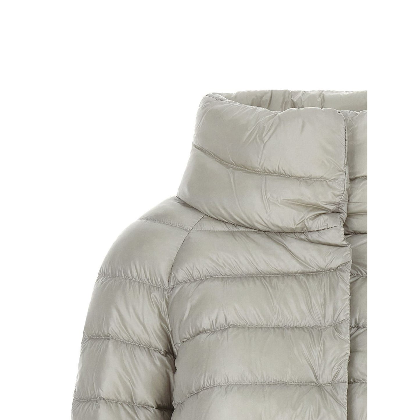 Herno Gray Polyamide Coat