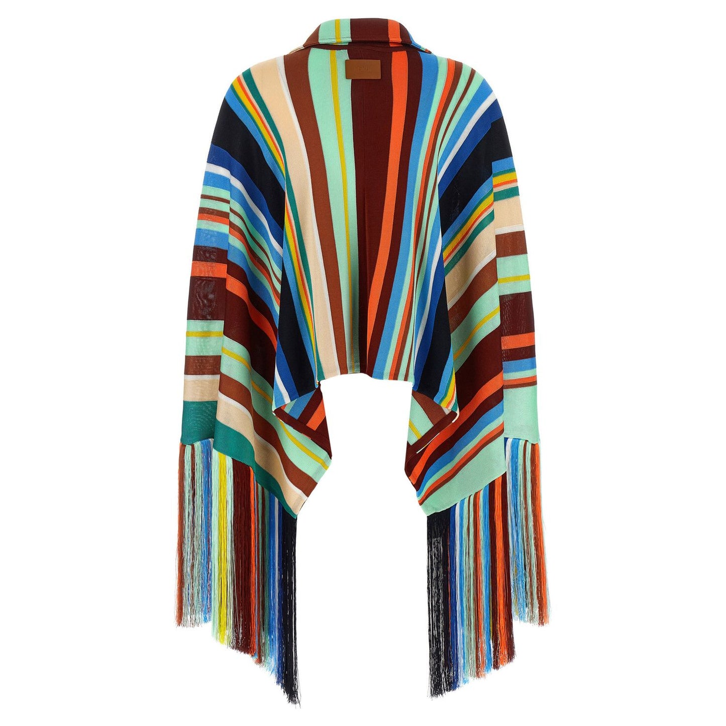 Fendi Multicolor Viscose Coat
