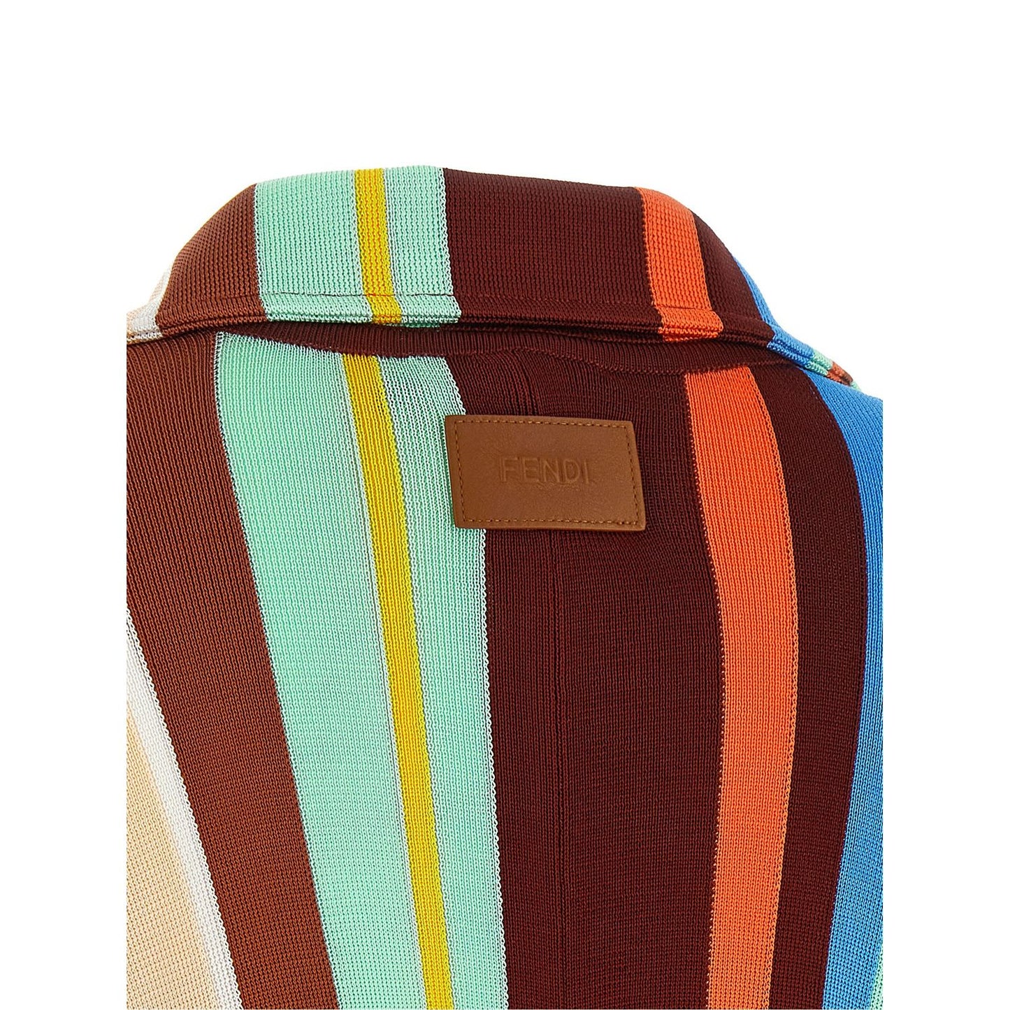 Fendi Multicolor Viscose Coat