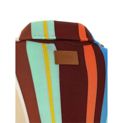 Fendi Multicolor Viscose Coat